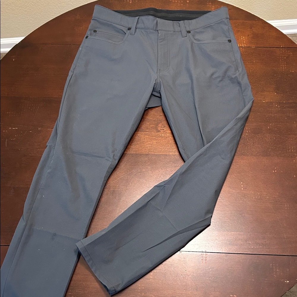 Nike Dri-FIT Slim Fit Pants in Gray